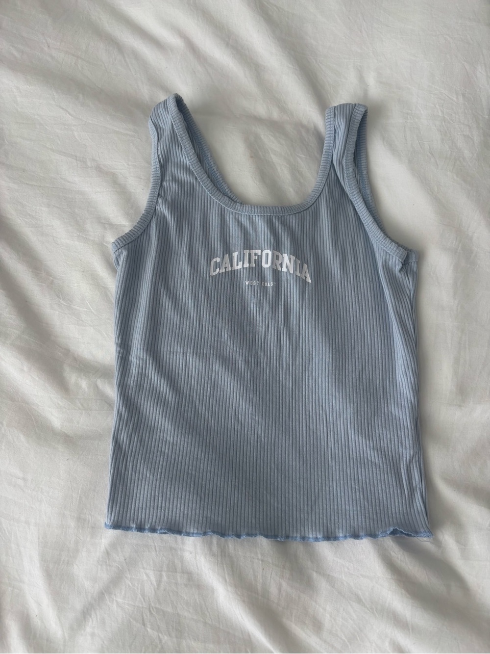 Obsessive Love California Ribbed Tank Top